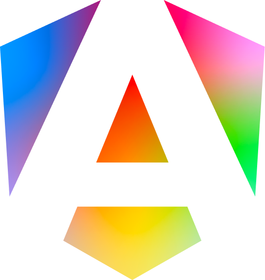 angular gradient logo