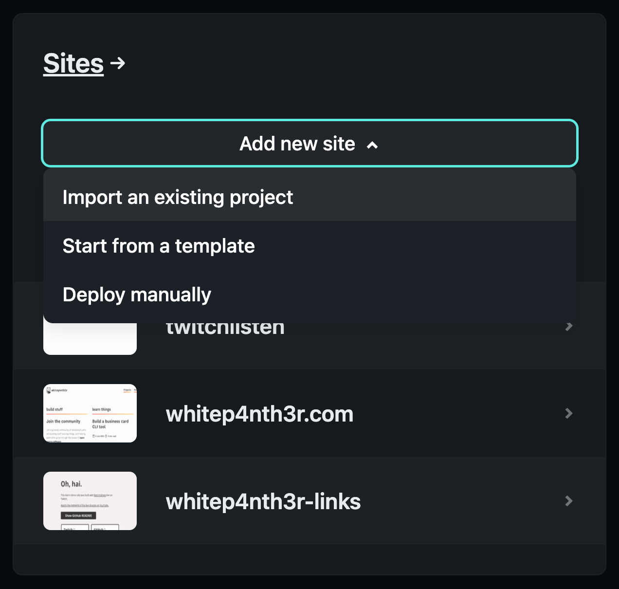 How to deploy an Astro site