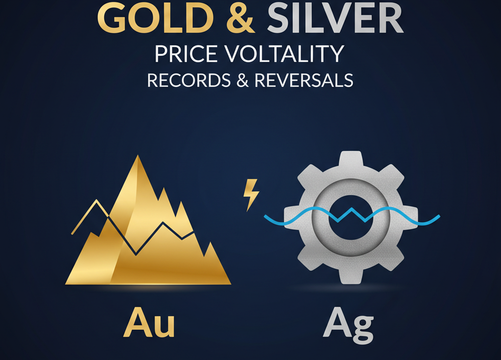 Gold and Silver Price Volatility: Records, Reversals, and Future Outlook
