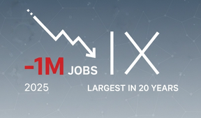 US Job Revisions: 1 Million Jobs Lost in 2025, Largest Decline in 20 Years