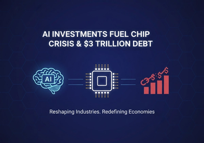 AI Investments Fuel Chip Crisis and $3 Trillion Debt Surge