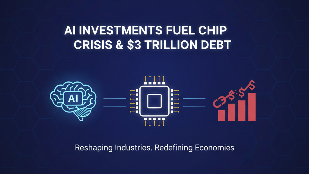 AI Investments Fuel Chip Crisis and $3 Trillion Debt Surge