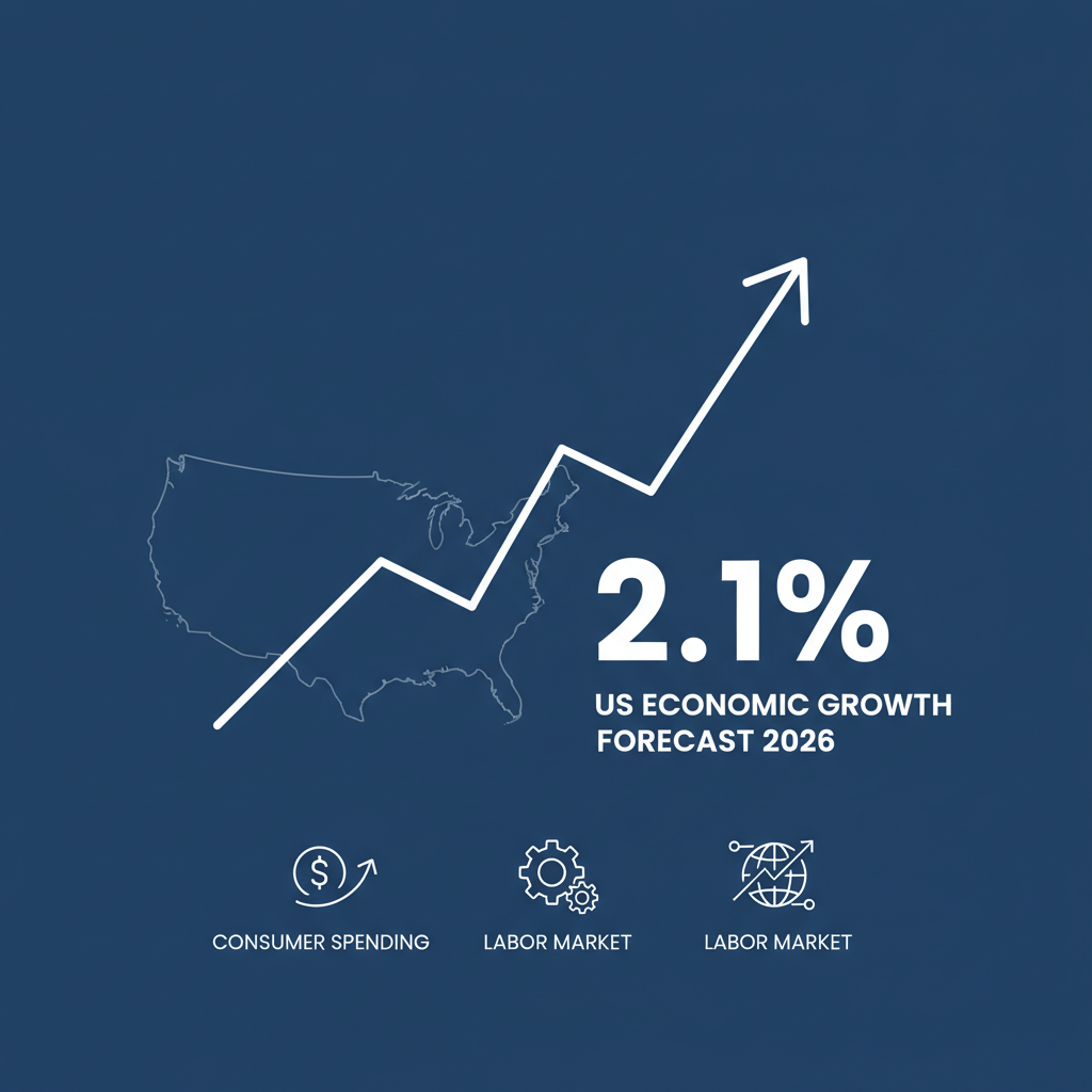US Economic Projections for 2026: 2.1% Growth Forecast