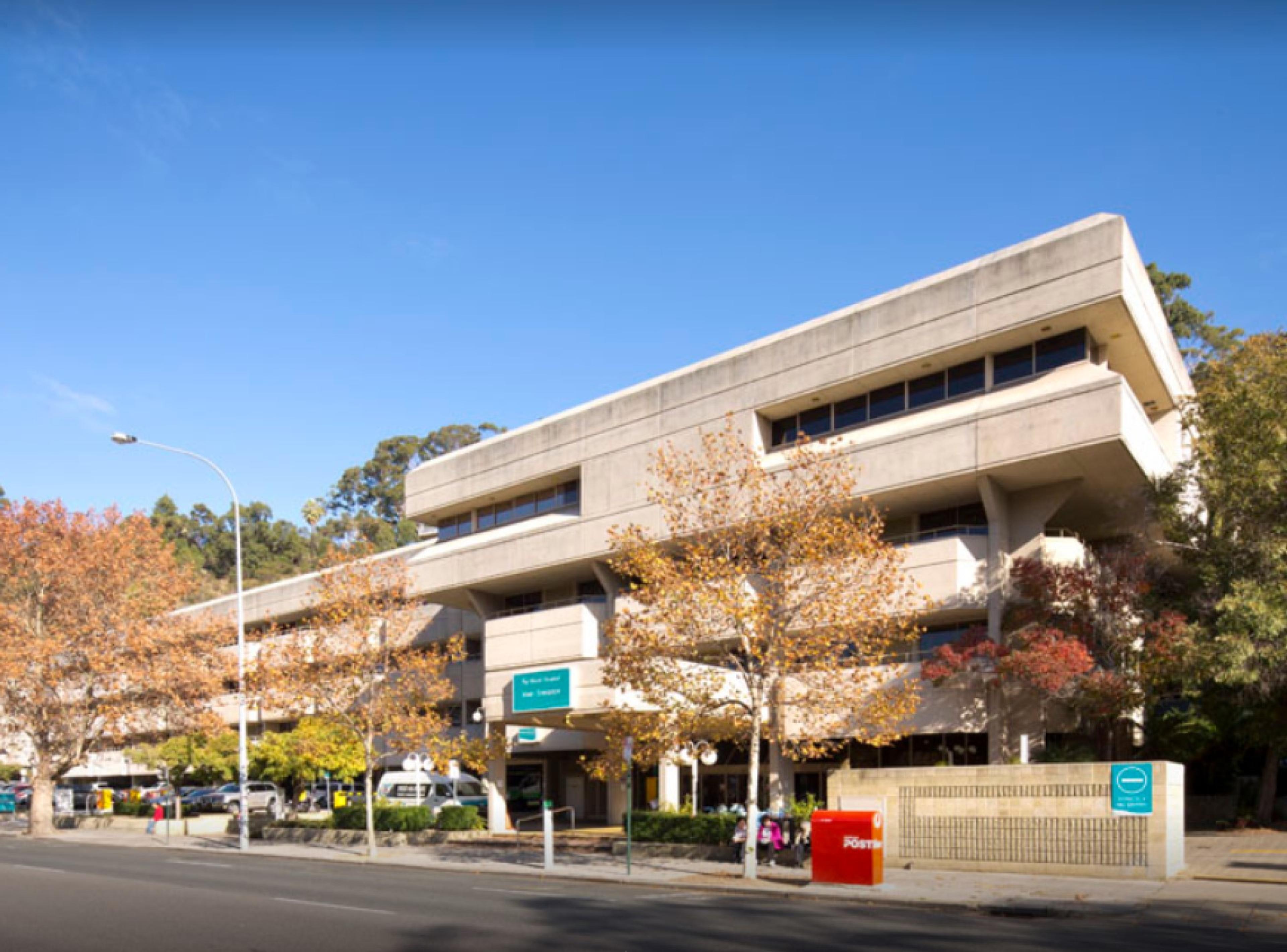 Frontage of mount hospital