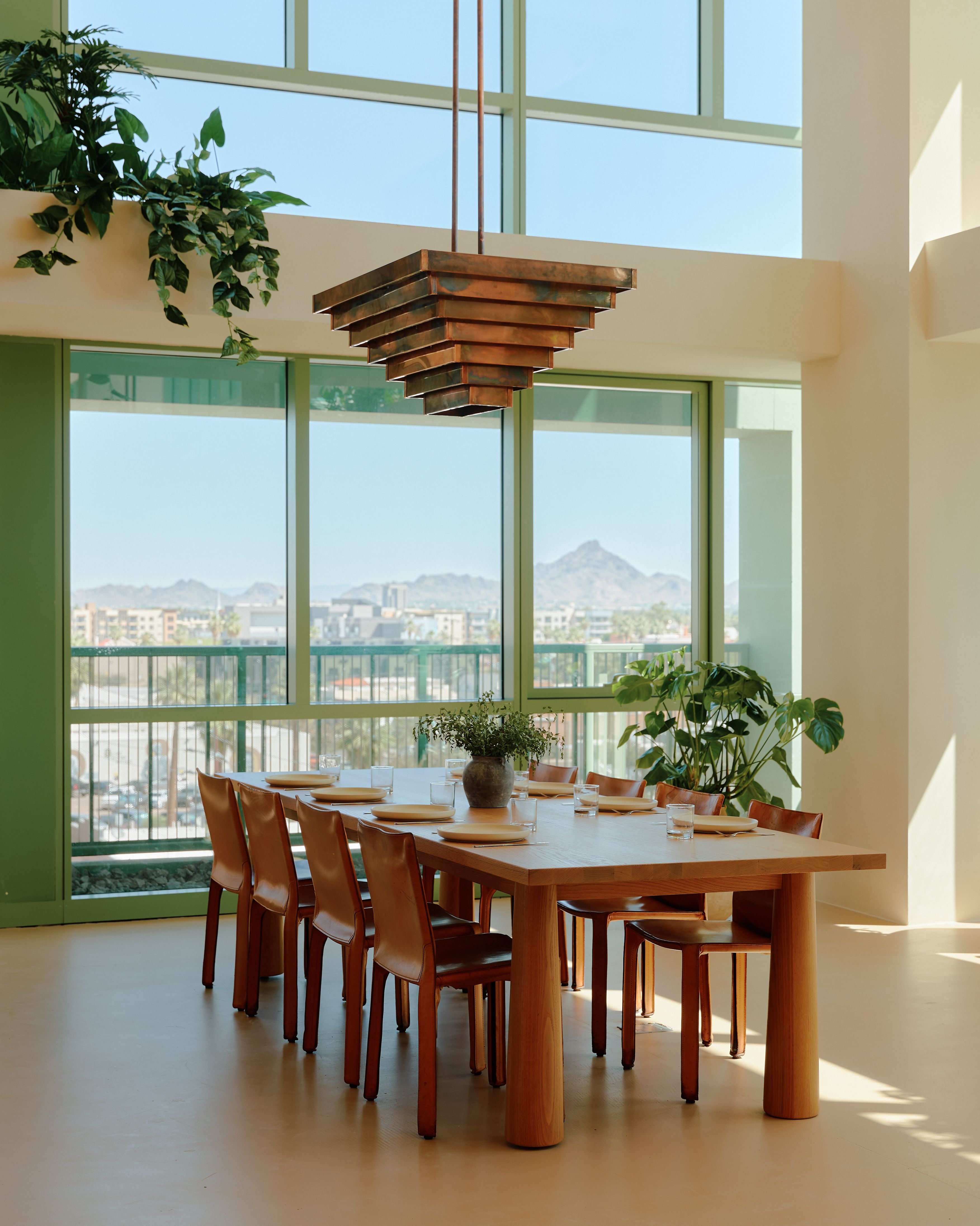 Shared interior space at Ray Phoenix.