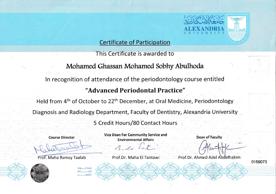 Advanced Periodontal Practice