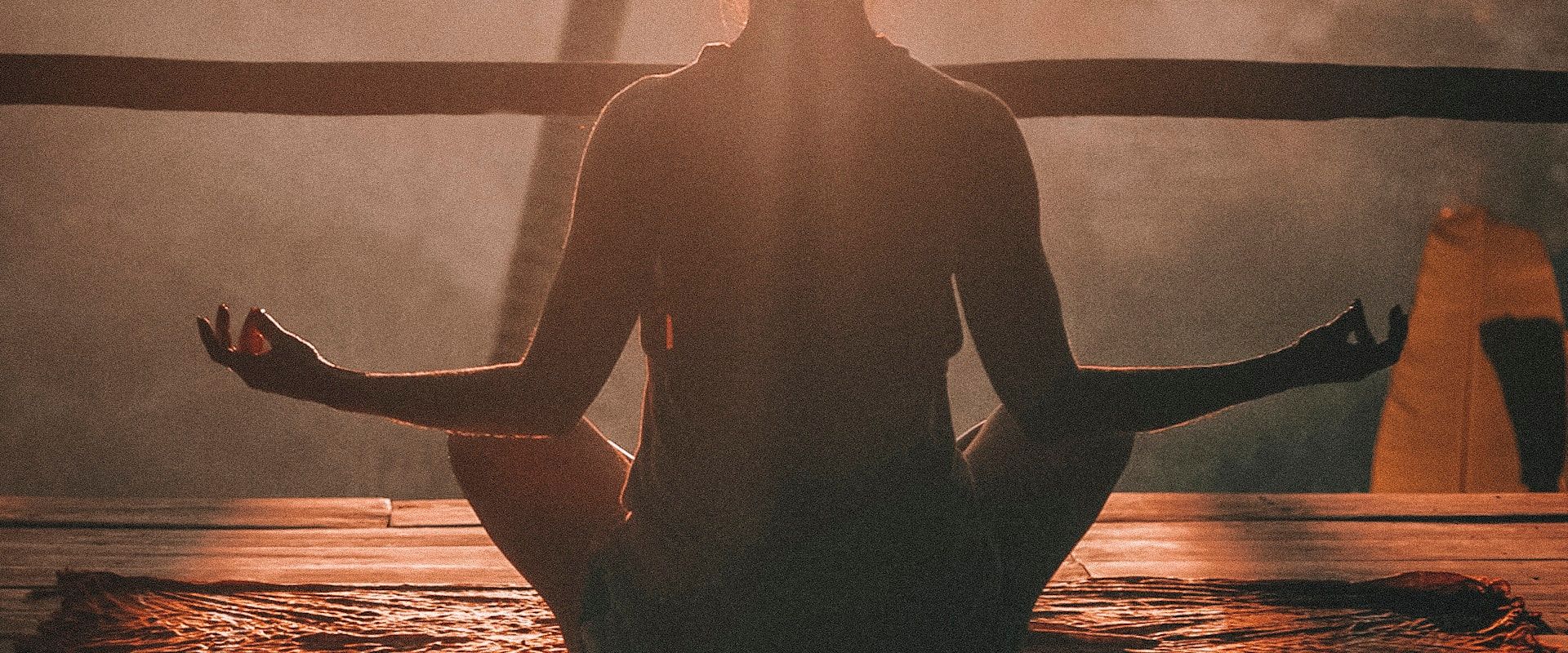 Woman at peace