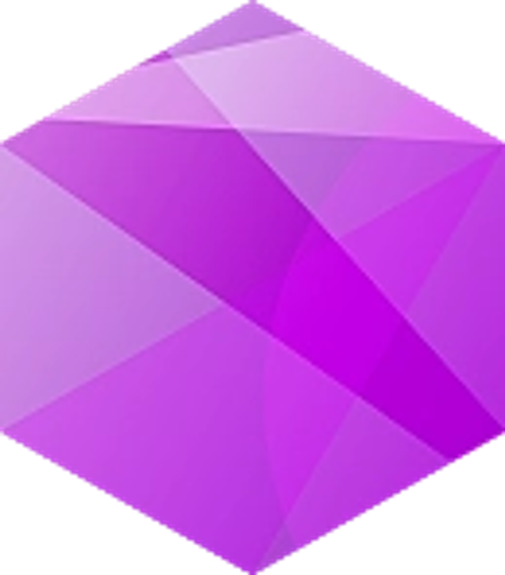 Hexagon color icon v 1