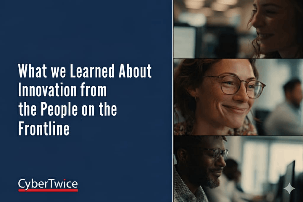 Innovation is right there, at your door.