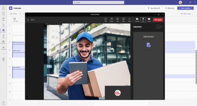 CyberGate integrated into Microsoft Teams