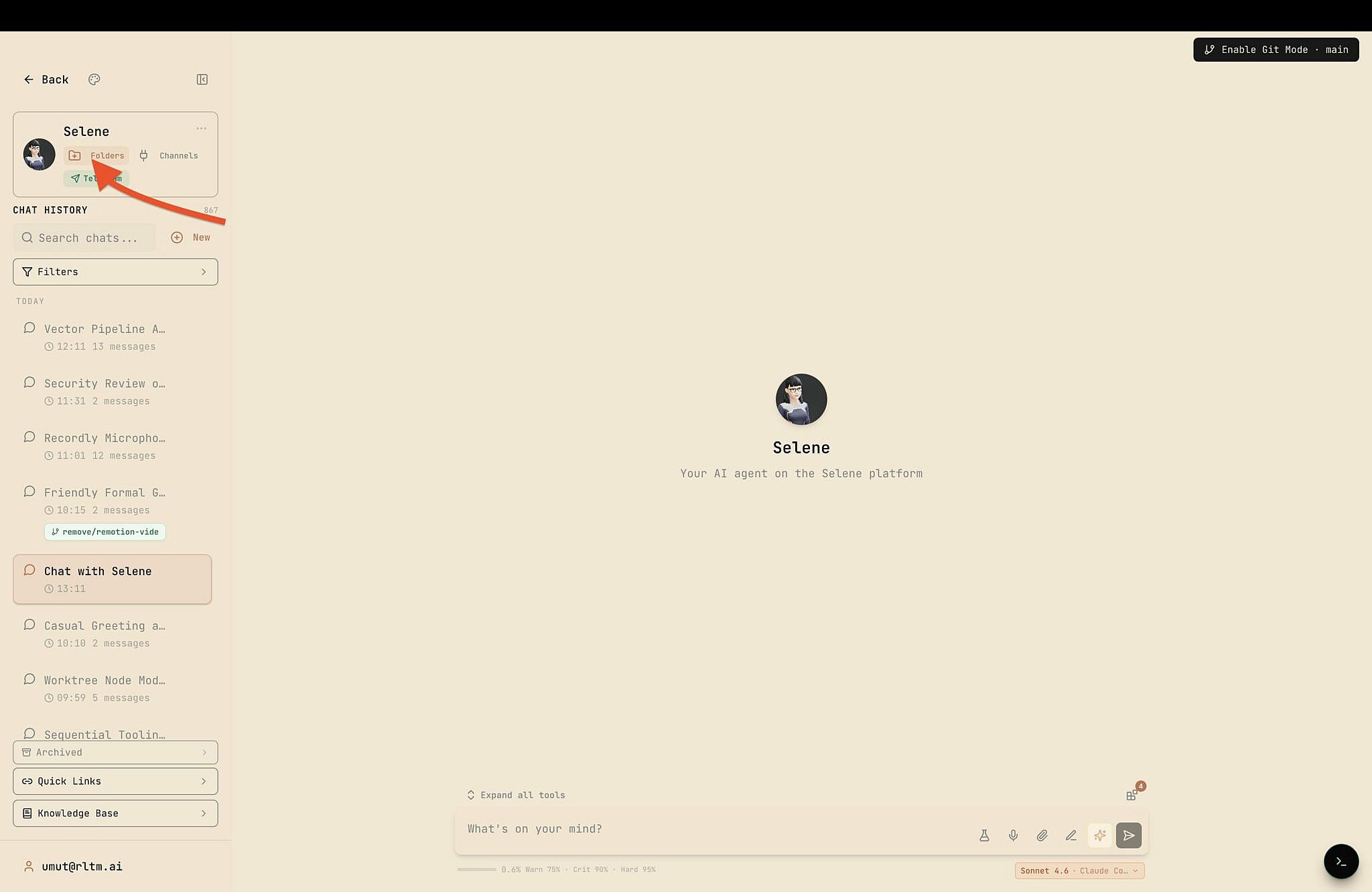 Selene Fun settings — auto-speak and 3D avatar toggles