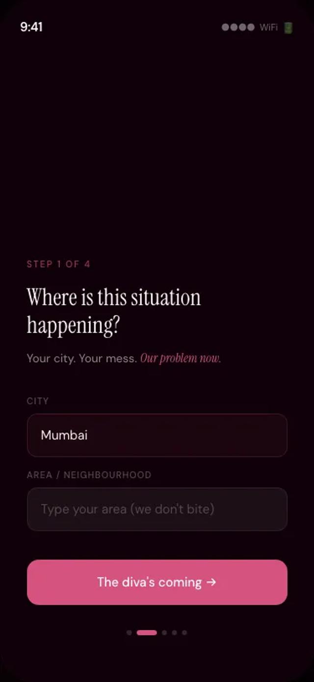Zuvoo app — onboarding, choosing your city