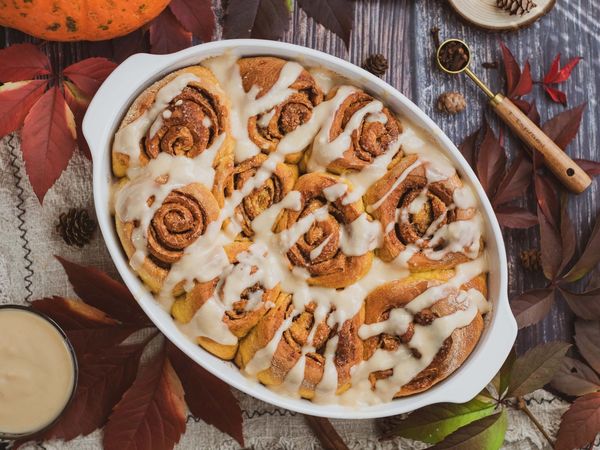 Bučne cimetove rolice