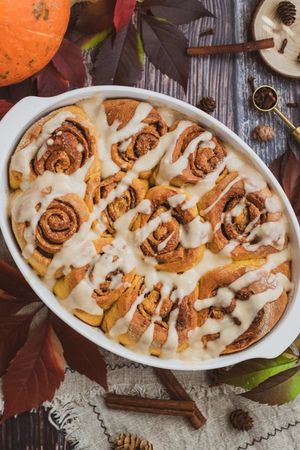 Bučne cimetove rolice