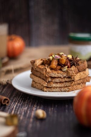 Pumpkin spice francoski toasti