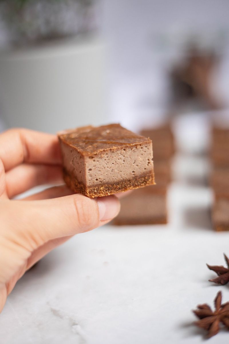 Chai spice cheesecake