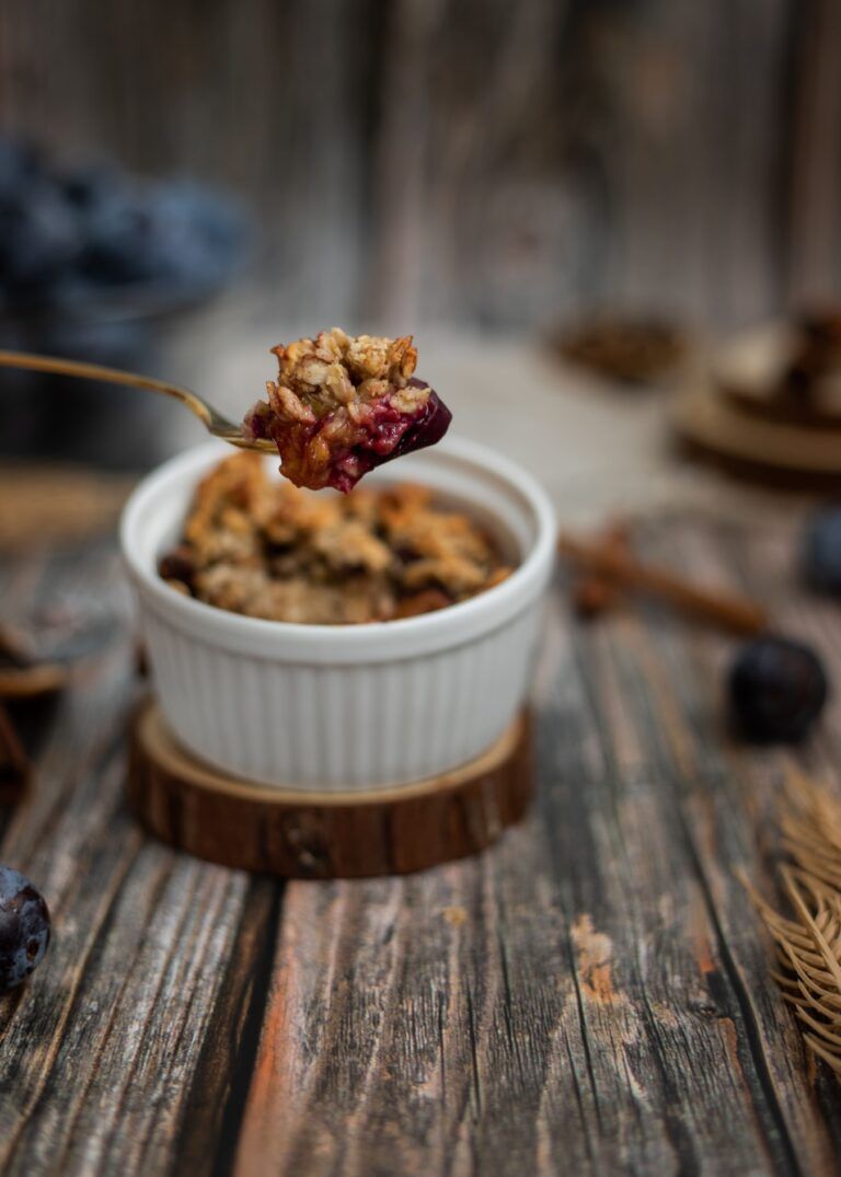 Slivova drobljenka za 1 osebo