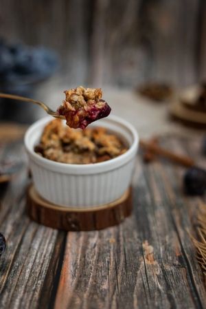 Slivova drobljenka za 1 osebo