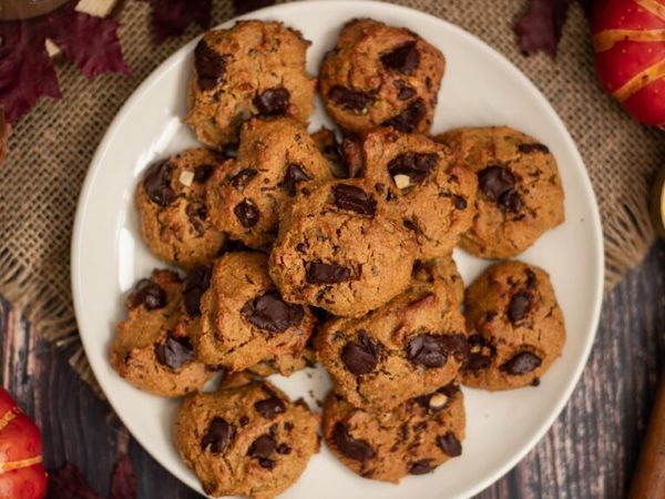 Piškoti z bučnim pirejem