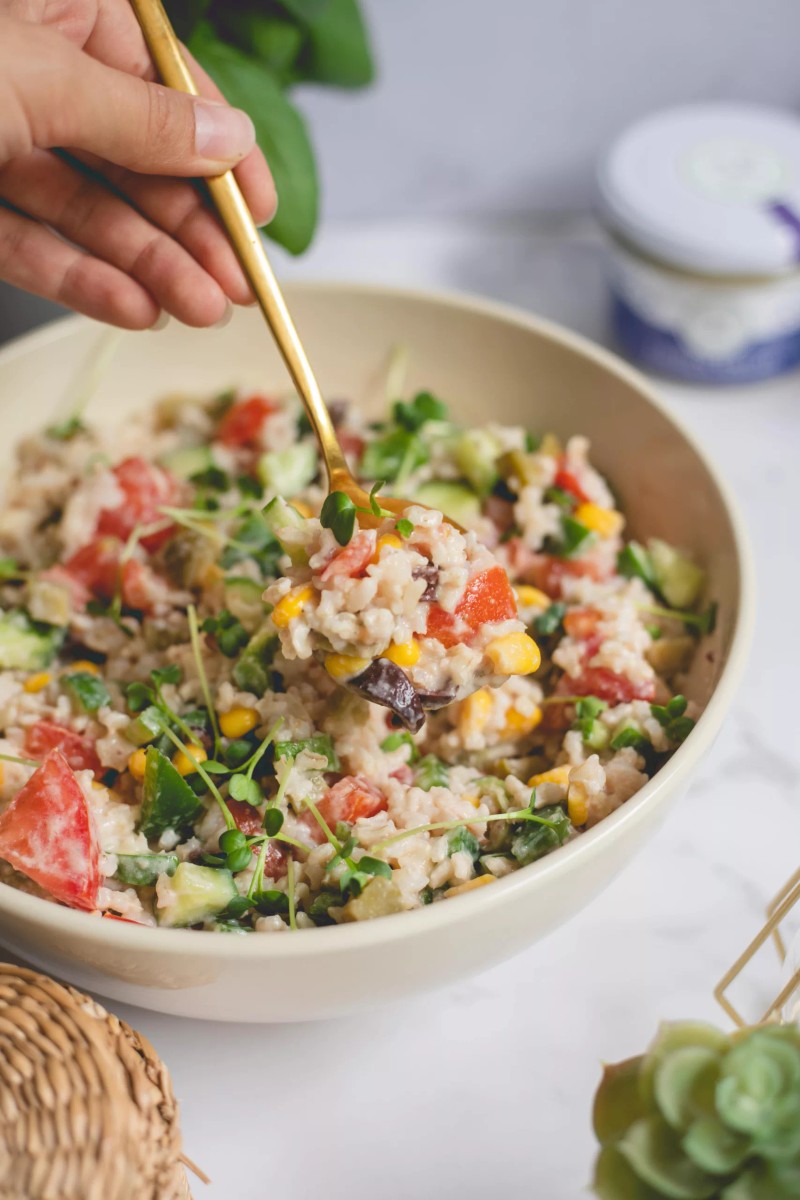 Rice salad