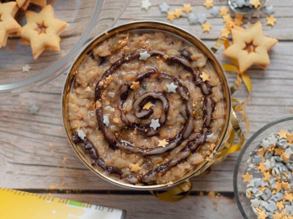 Ovsena kaša - cimetove rolice