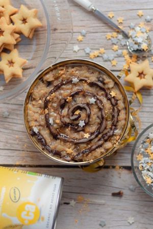 Ovsena kaša - cimetove rolice