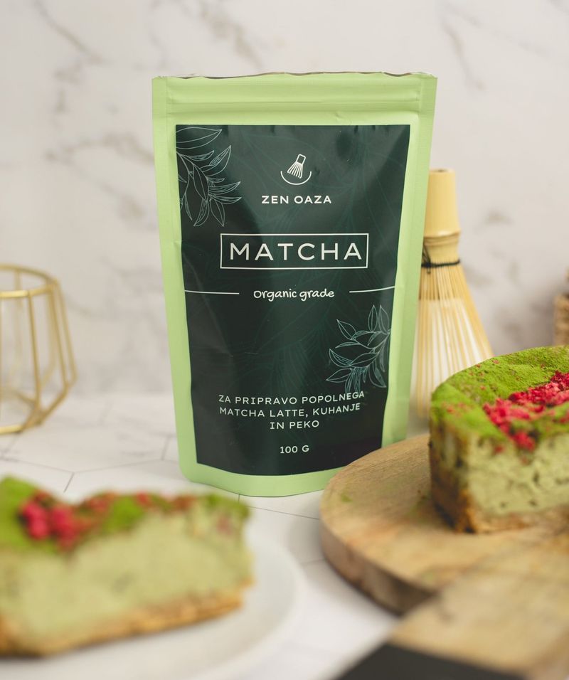 matcha cheesecake