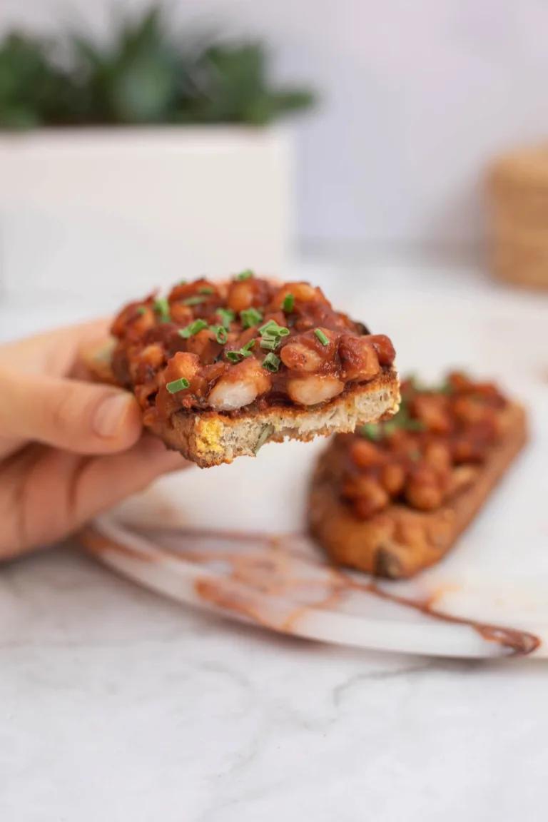 Jutranji pečen fižol