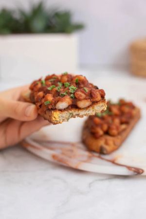 Jutranji pečen fižol