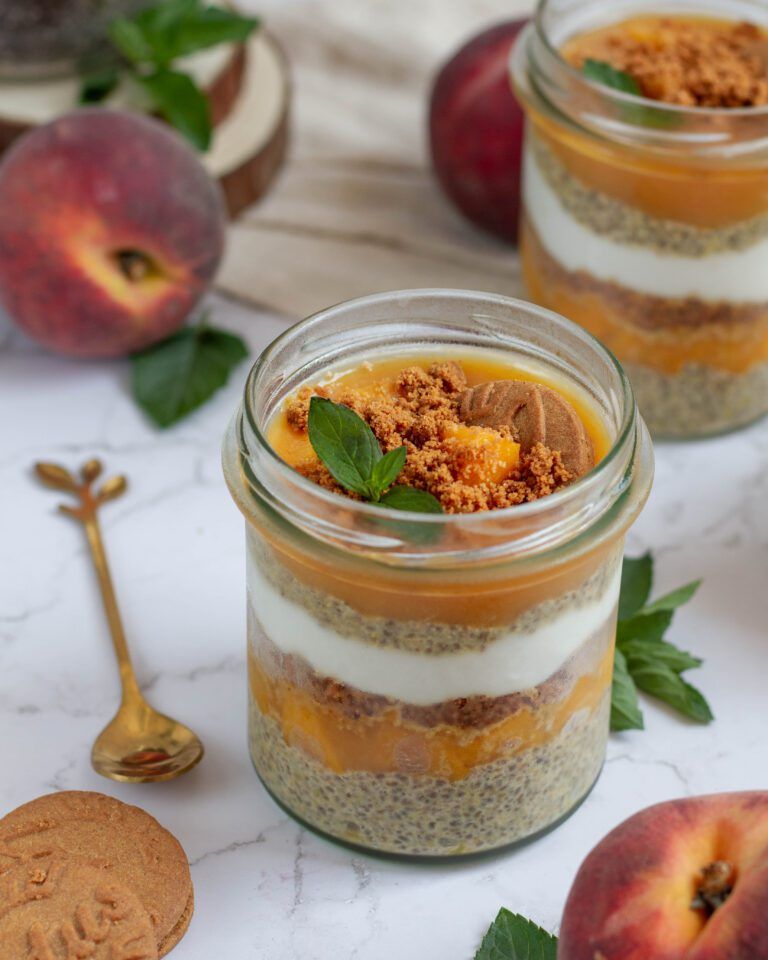 Marelični chia desert