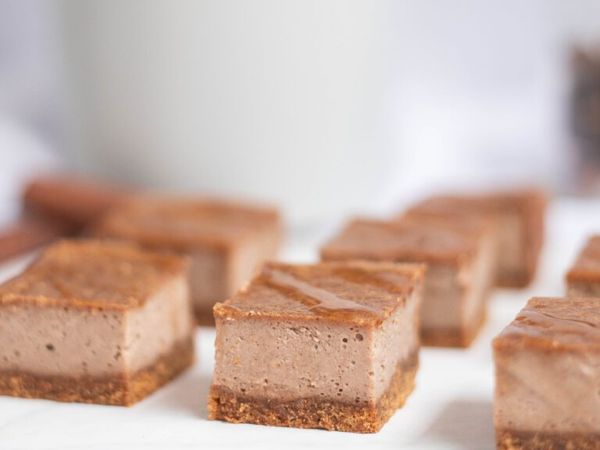 Chai spice cheesecake