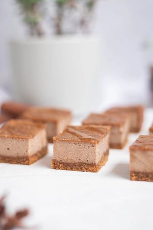 Chai spice cheesecake