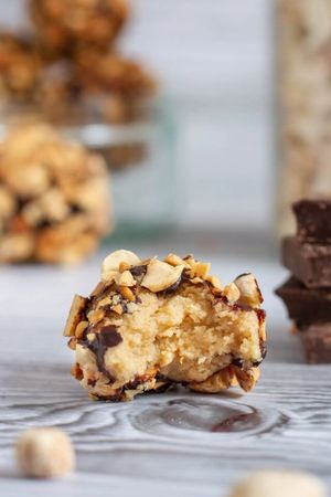 Presne Snickers kroglice