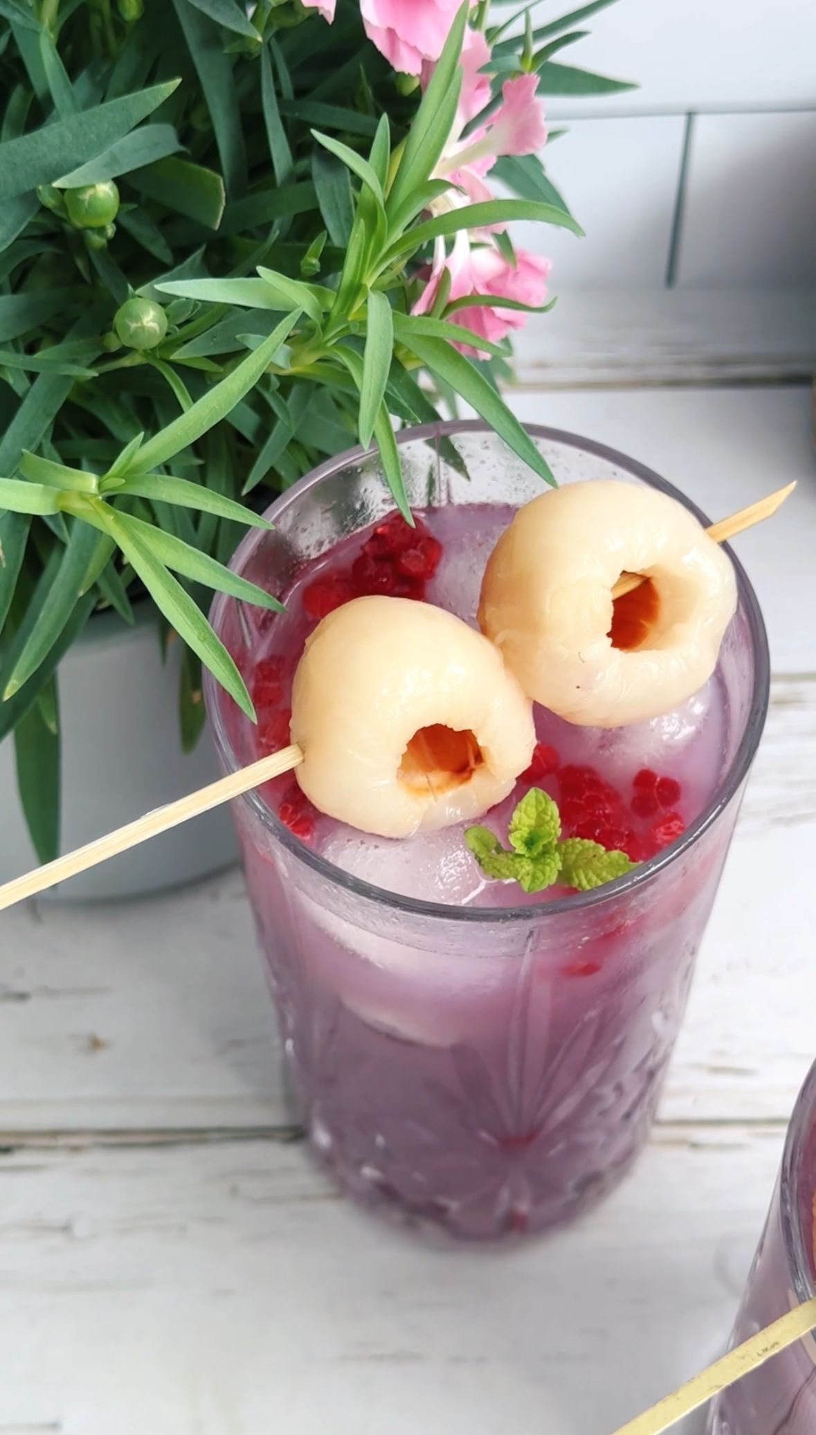 Ličijev ledeni čaj