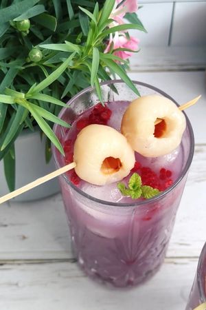 Ličijev ledeni čaj