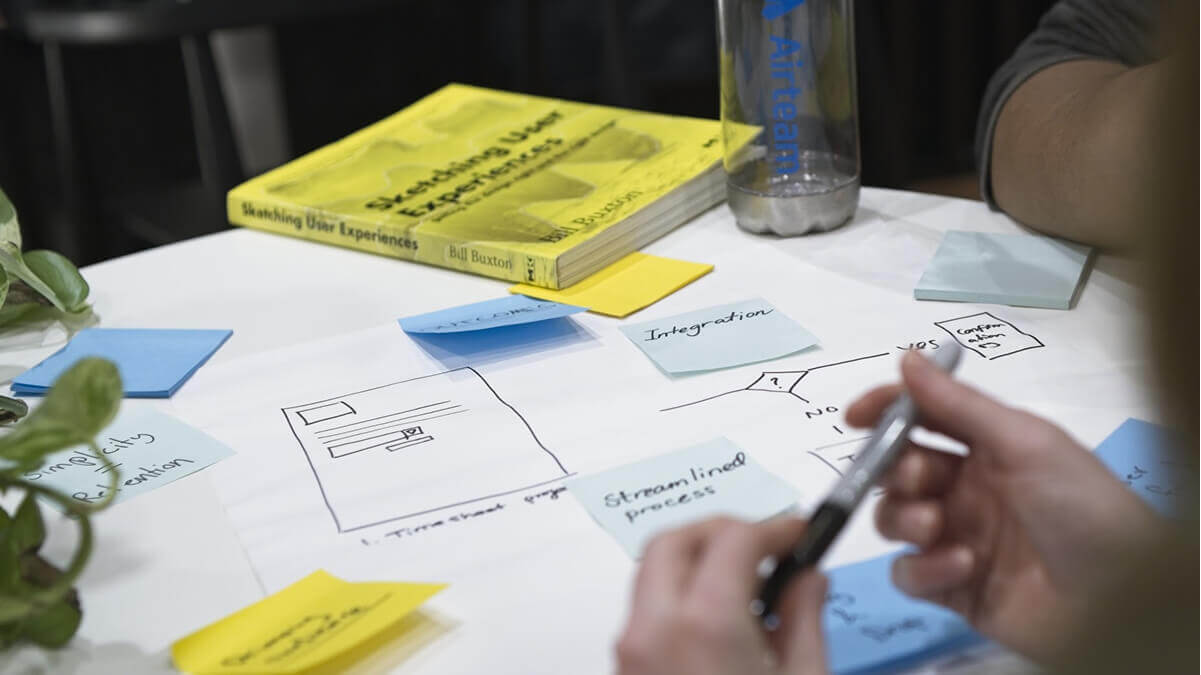 Airteam UX Designers Researching Current Design State
