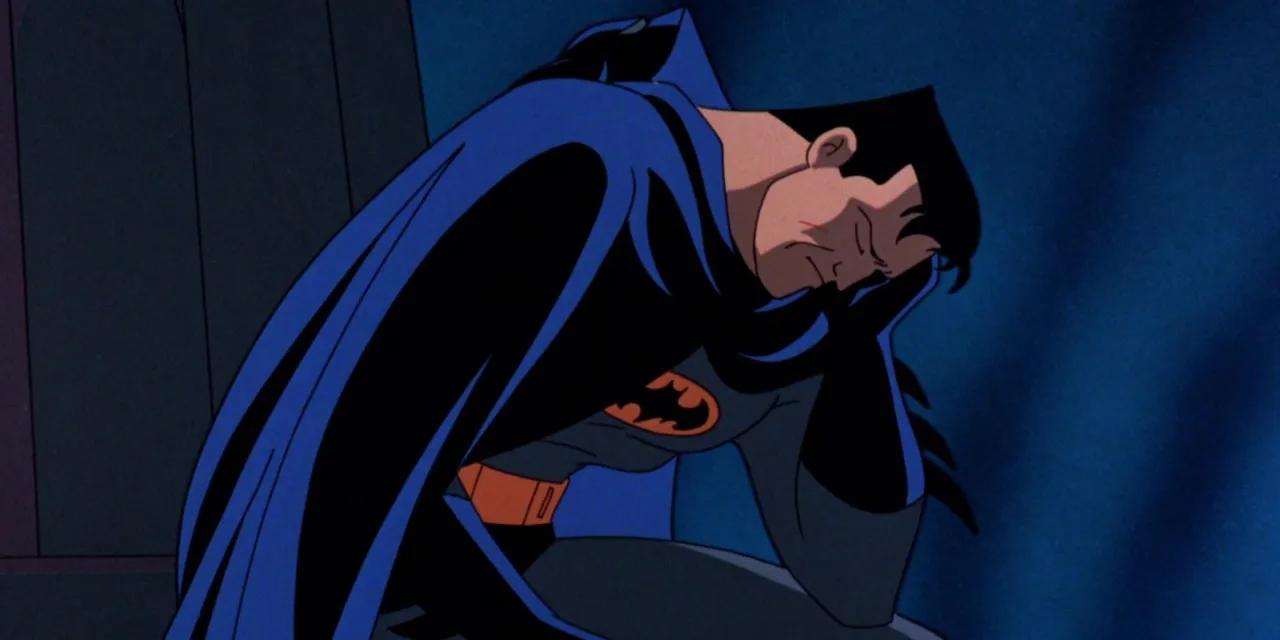 Animated Batman with head in hands, symbolising concern over Australia’s shrinking tech sector and the risks of offshoring.