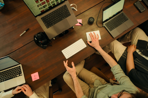Airteam team planning a custom AWS platform