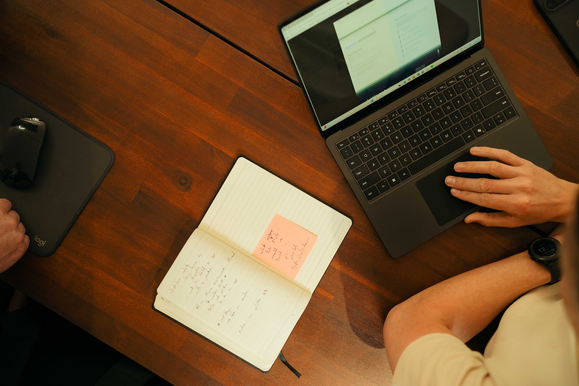Airteam team members sharing a remote meeting