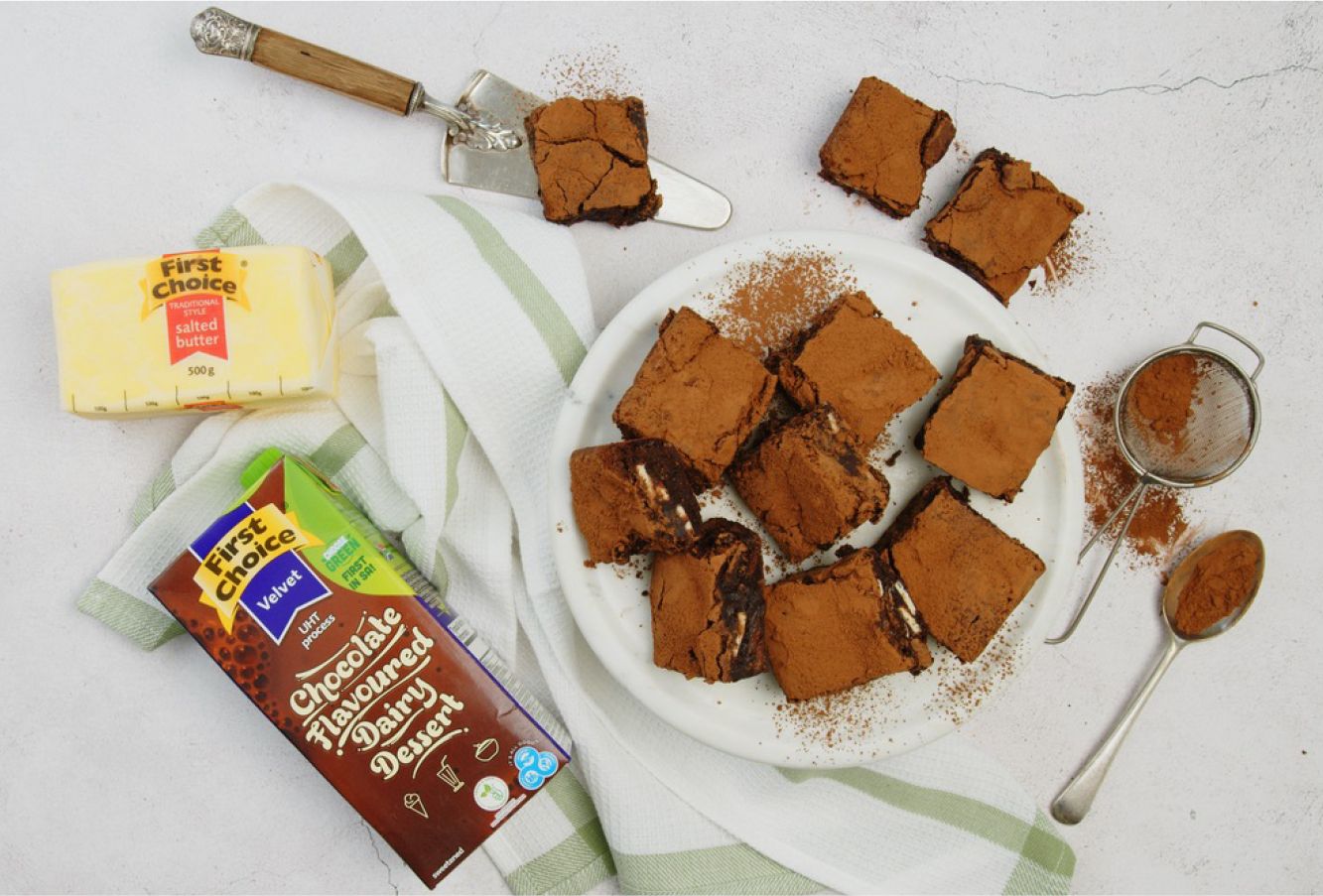 an image of Triple Chocolate Brownies