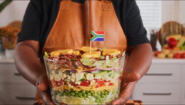 Five-Cheese Layered Salad