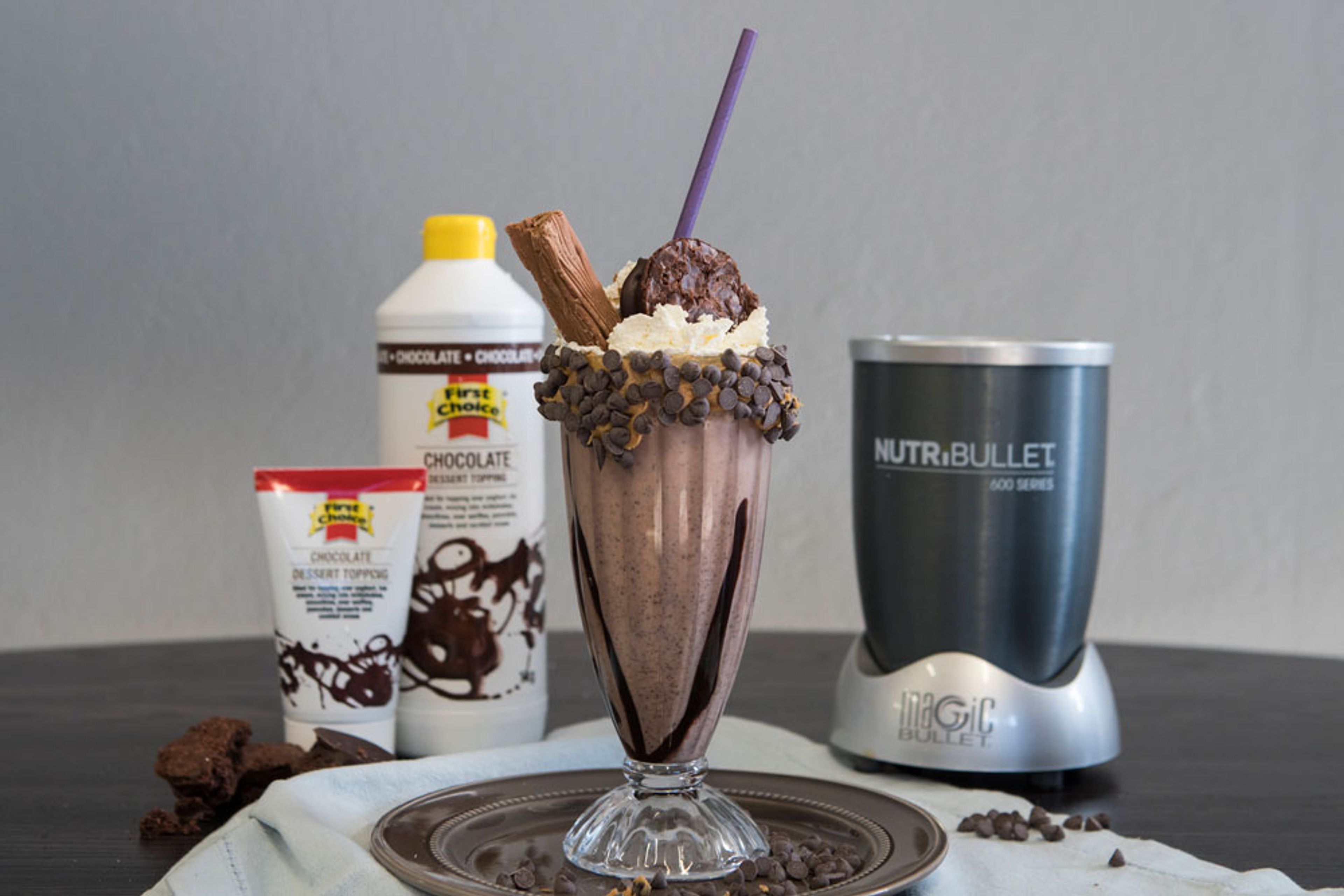 Chocolate Brownie Milkshake