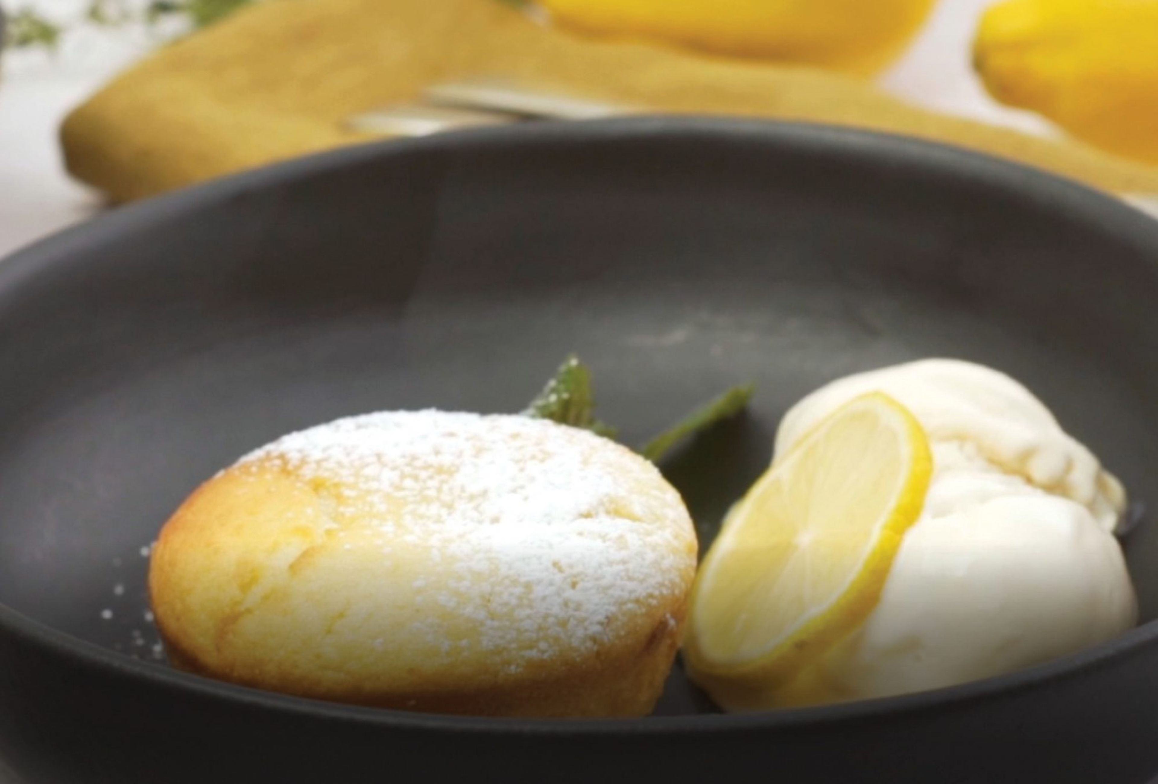 Custard Lava Cakes