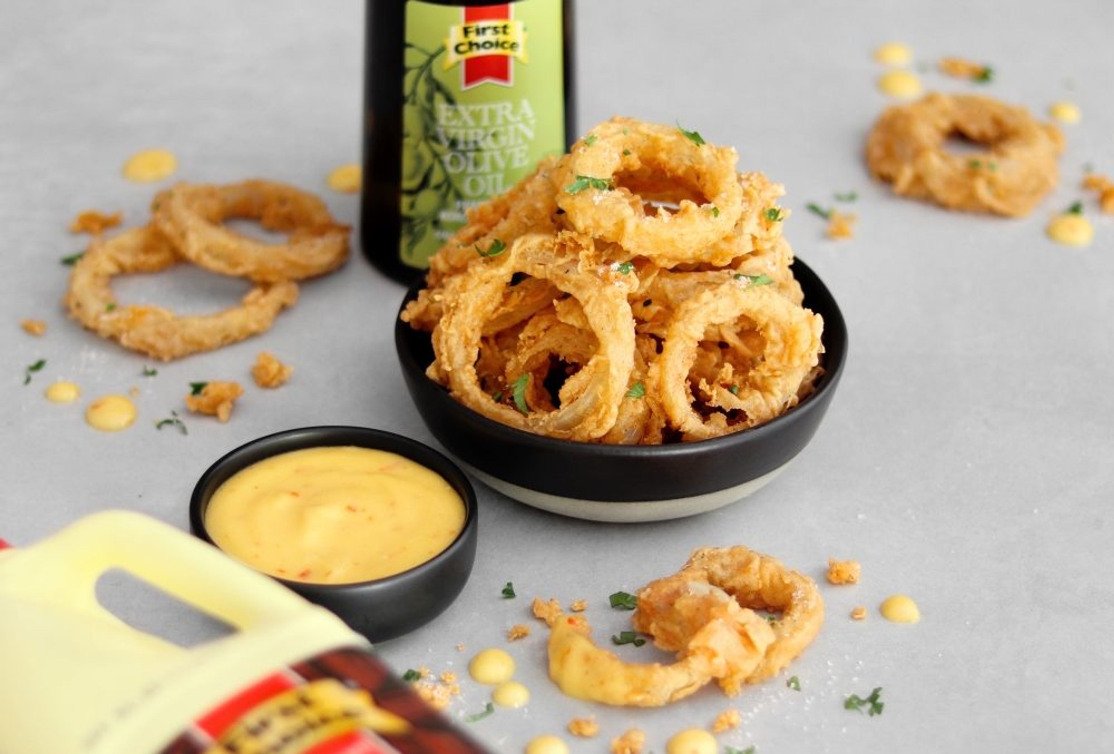 Amasi Onion Rings