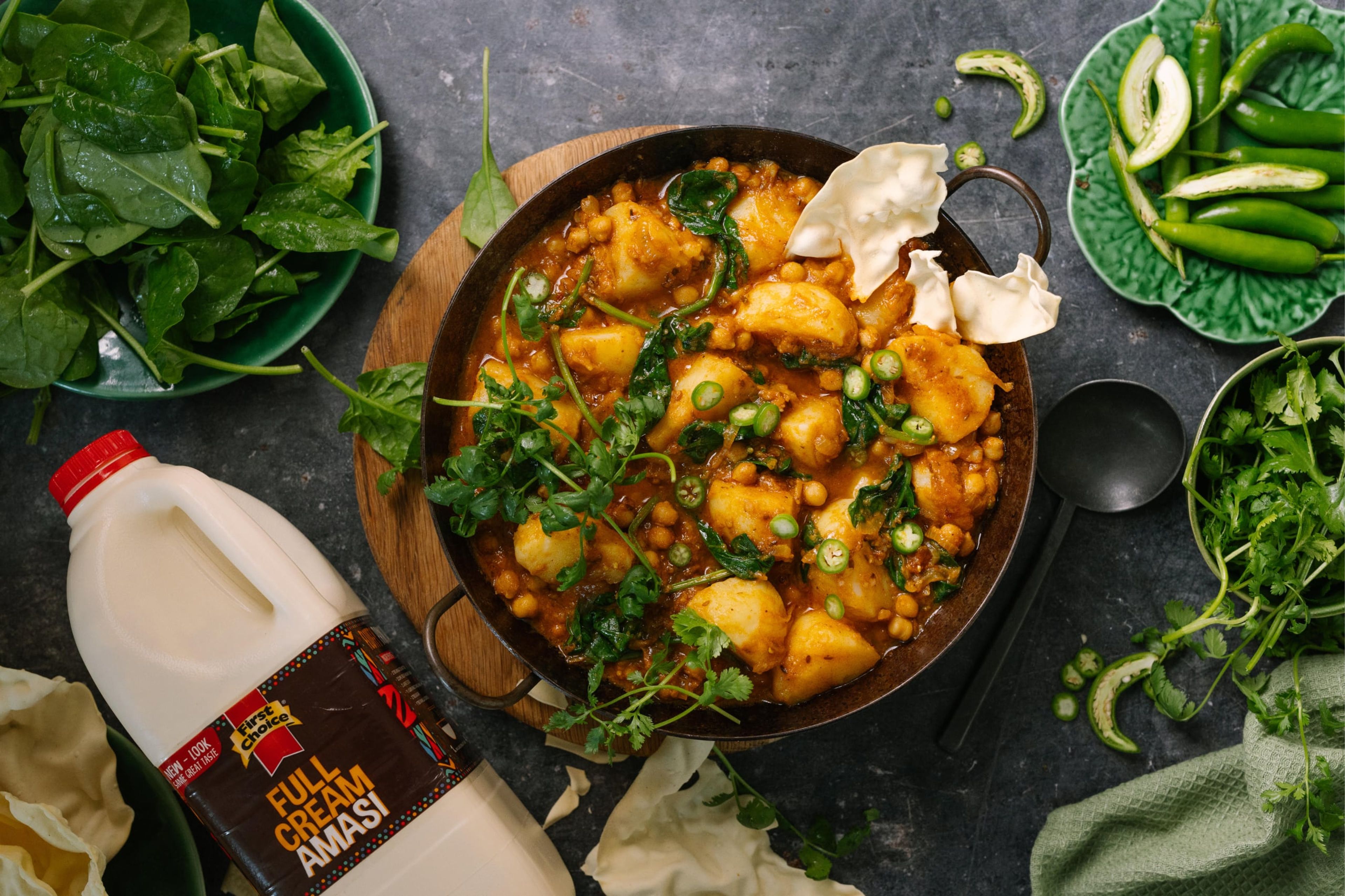 Chickpea and Potato Curry