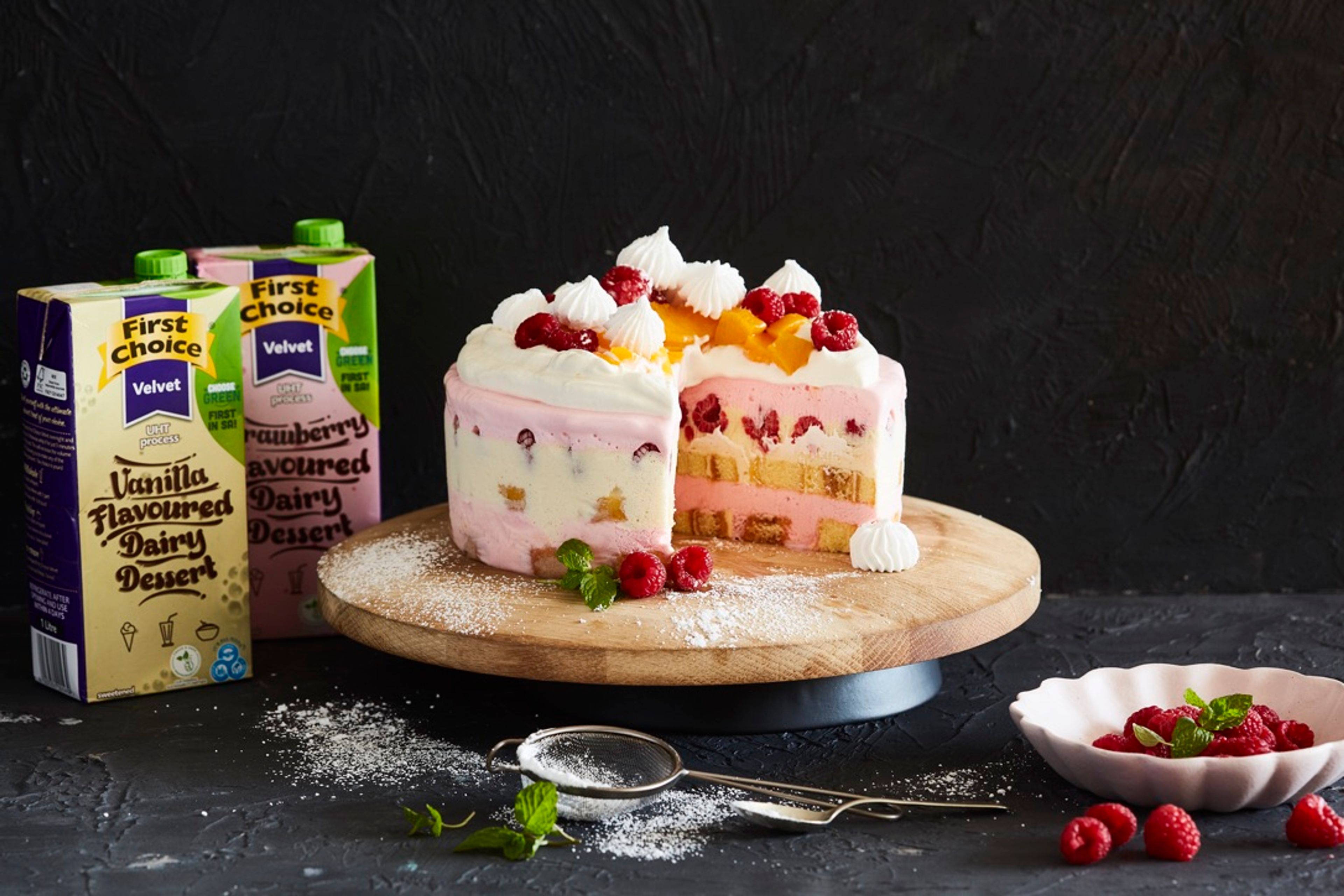 Trifle Ice-Cream Cake