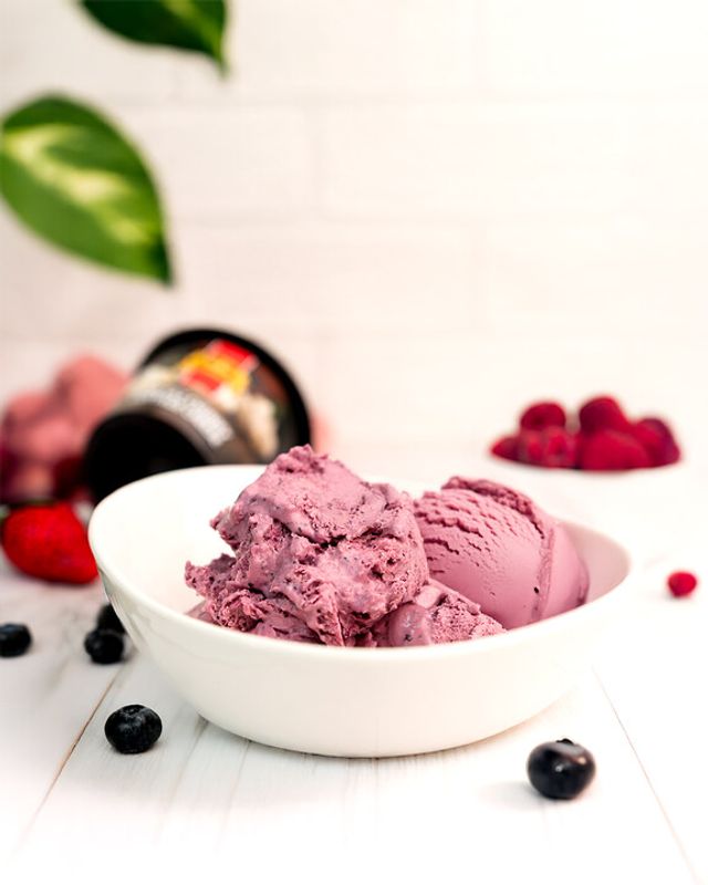 Cottage Cheese Ice Cream Smoothie Bowl