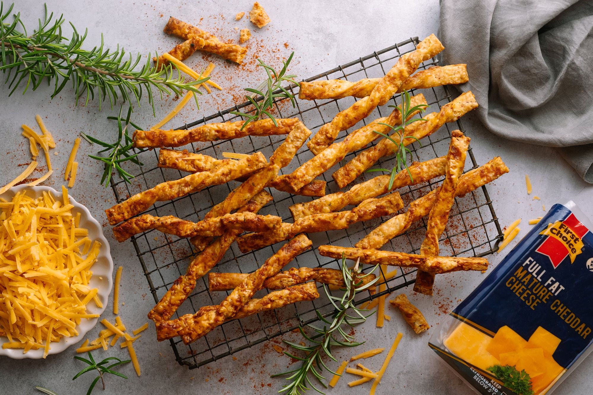 Cheddar Cheese Straws