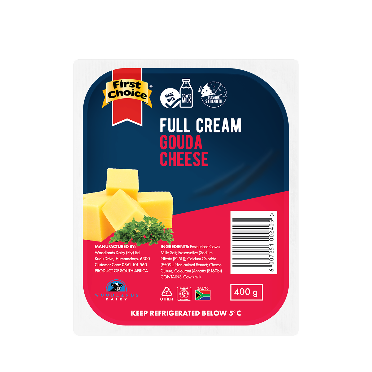Vacuum Sealed Cheese