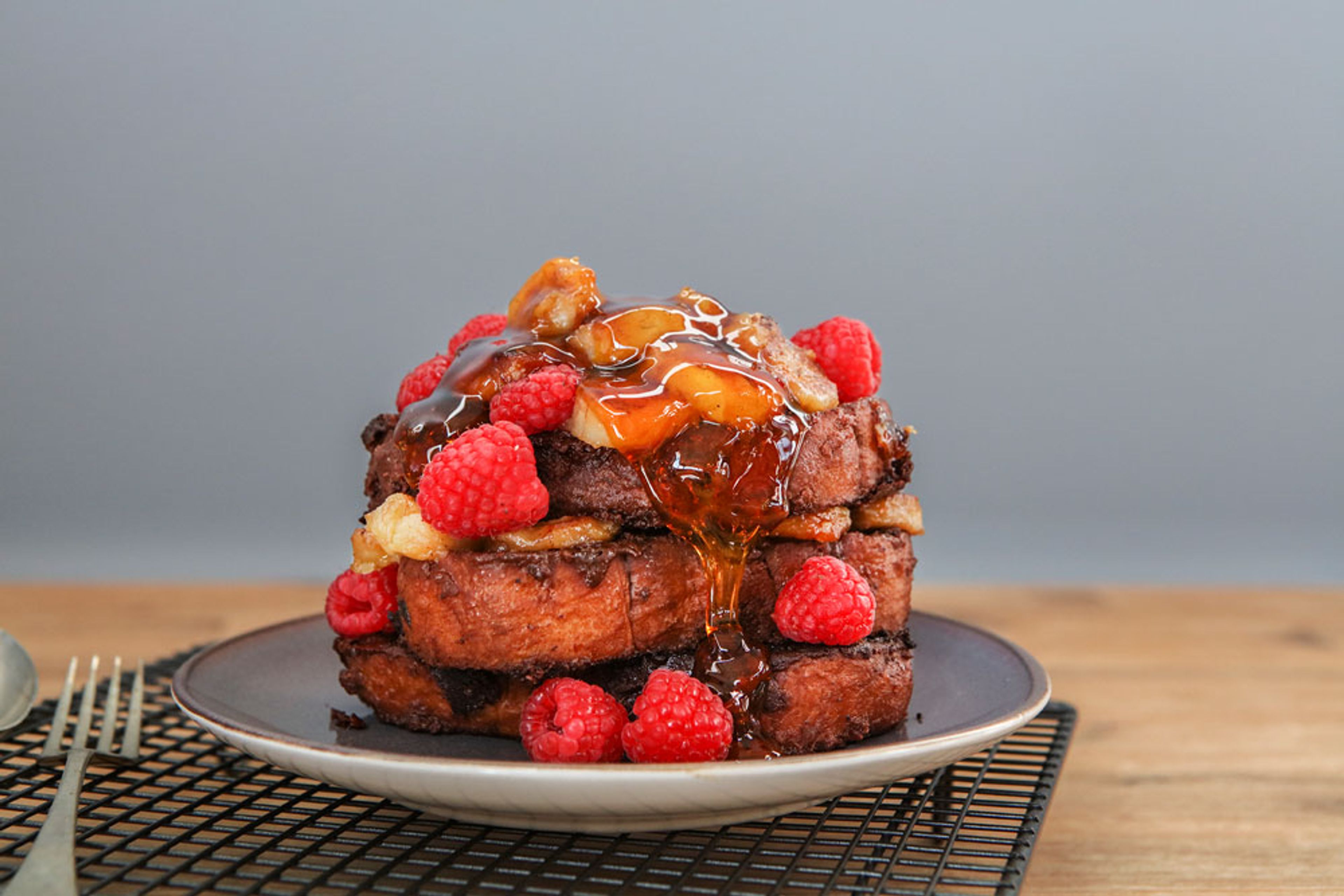 Chocolate French Toast Pudding
